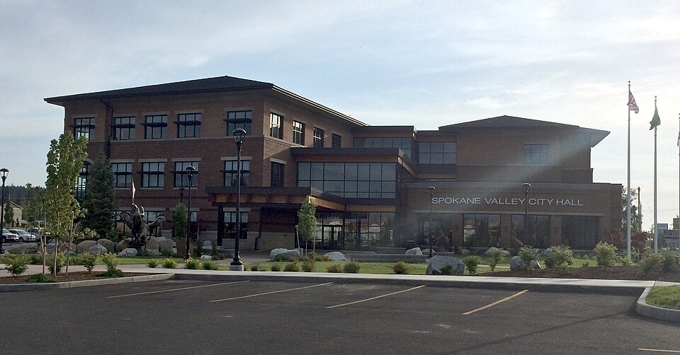 Spokane Valley City Hall near Greenacres, WA