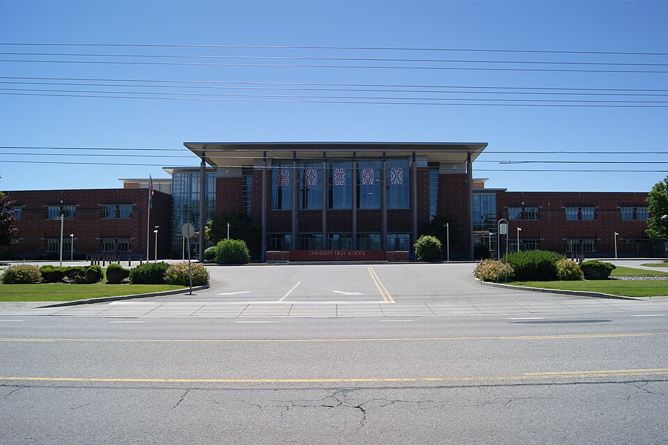 University High School in Spokane Valley near Veradale
