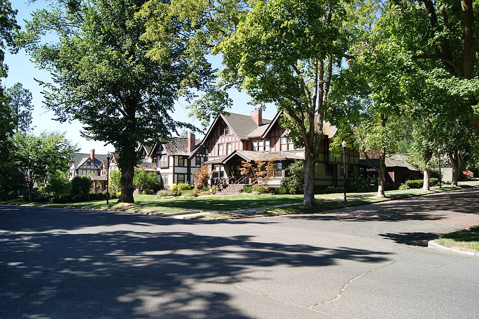 Spokane residential neighborhood home
